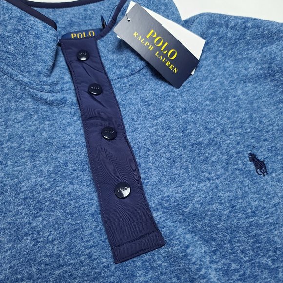 NWT POLO by Ralph Lauren Fleece Pullover - Picture 5 of 9